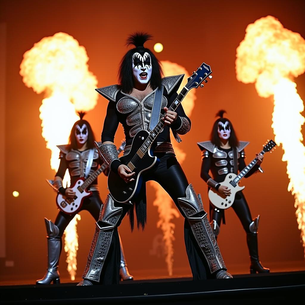 The Explosive Legacy of KISS: A Pyrotechnic Journey Through Rock History