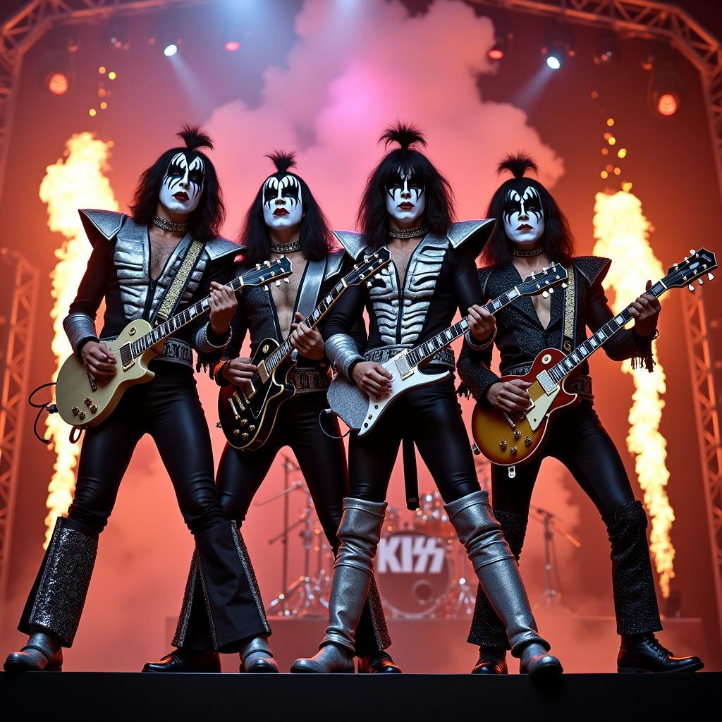 KISS: The Titans of Glam Rock and Their Enduring Legacy